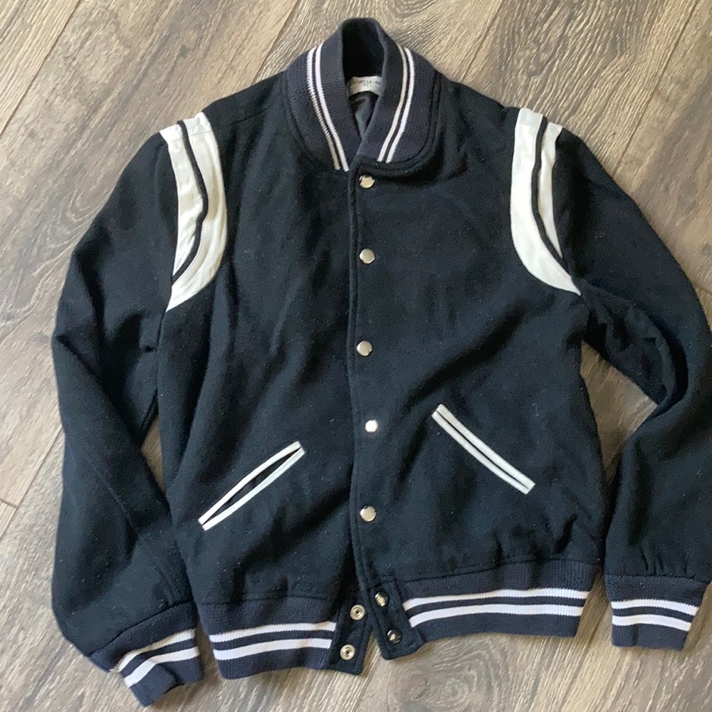 CLASSIC SAINT LAURENT VARSITY JACKET